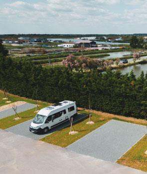 delimitation stabilisation emplacement camping cars 1
