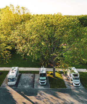 delimitation stabilisation emplacement camping cars 6