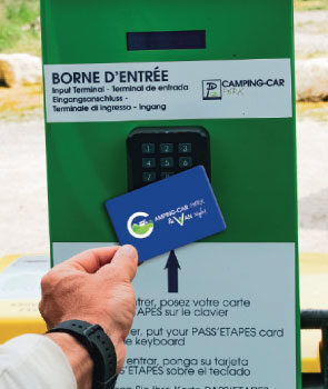 carte d acces au reseau camping car park