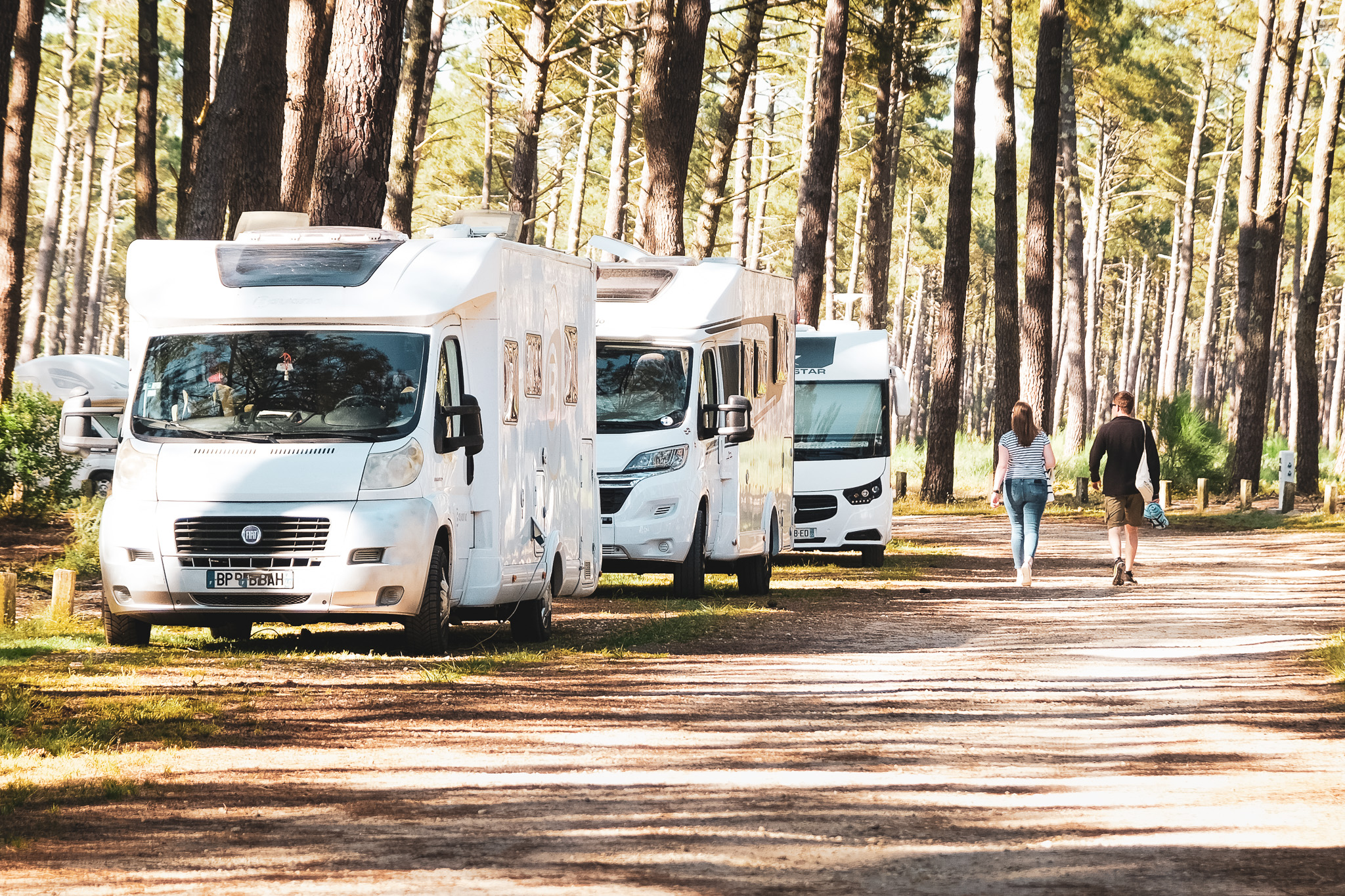 Aire de Biscarrosse, CAMPING-CAR PARK