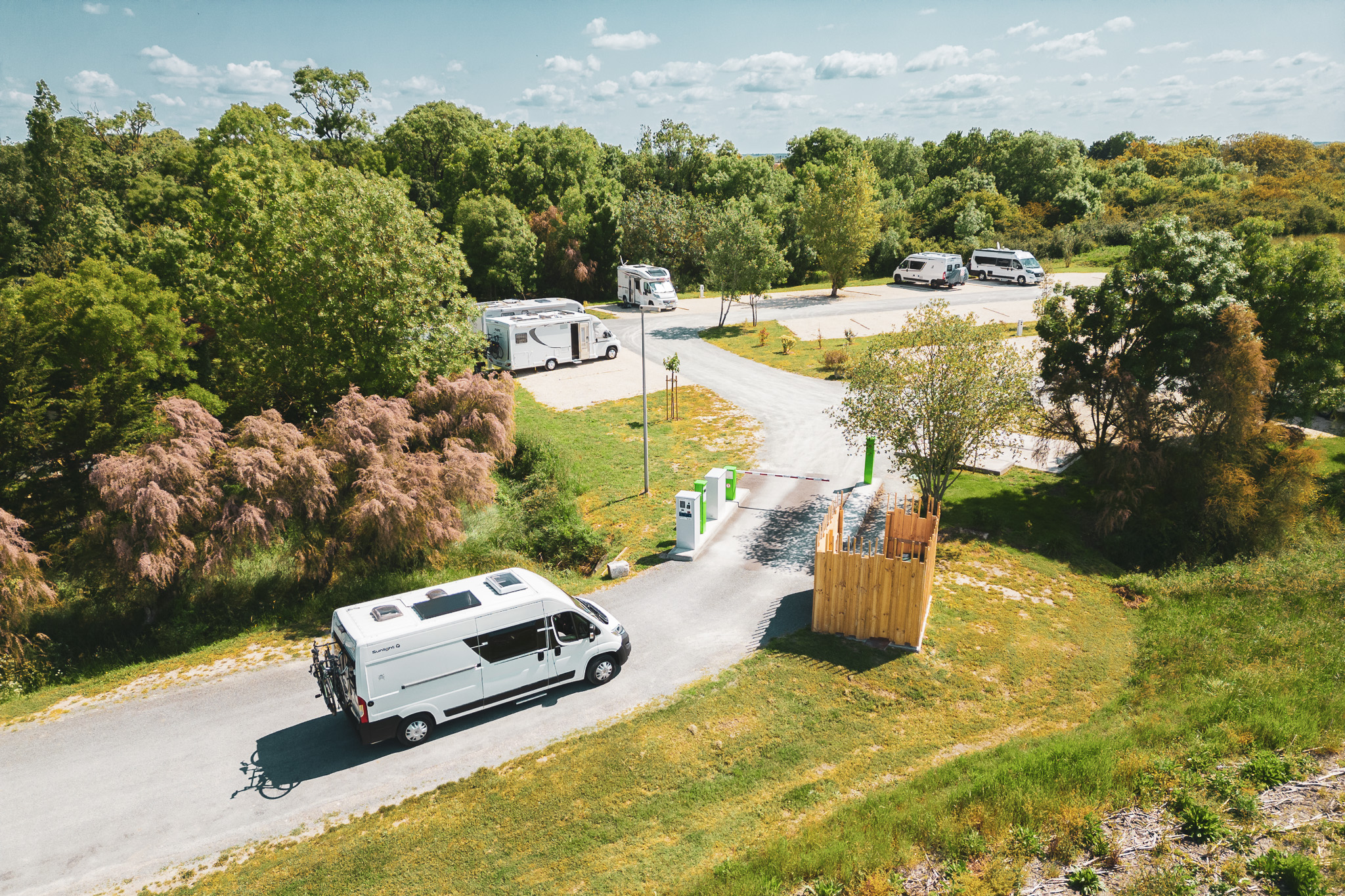 Aire CAMPING-CAR PARK de Mornac sur Seudre