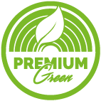 Label premium green