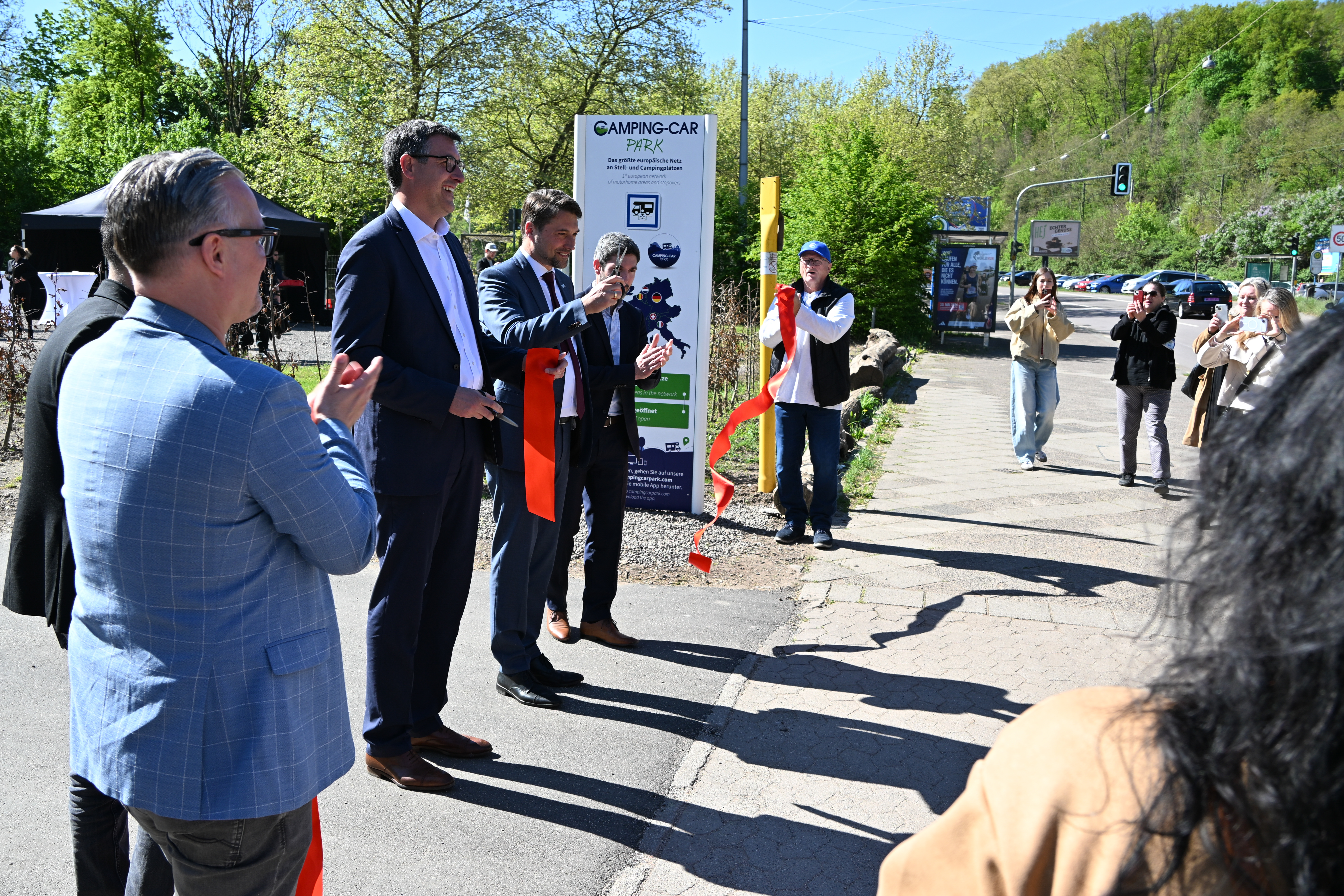 Feierliche Einweihung in Saarbrücken: Neuer CAMPING-CAR PARK offiziell eröffnet